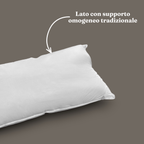 Guanciale Multifunzione Cervicale — Doppio Supporto Rigido e Morbido